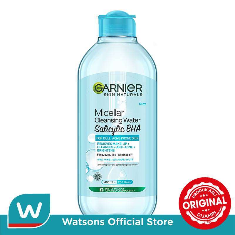 Garnier Micellar Water Salicylic BHA Harga 2024 Blibli