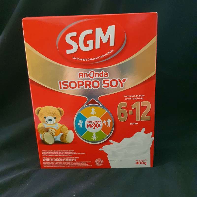 SGM ANANDA SOYA ISOPRO SOY -12 BULAN 400Gr