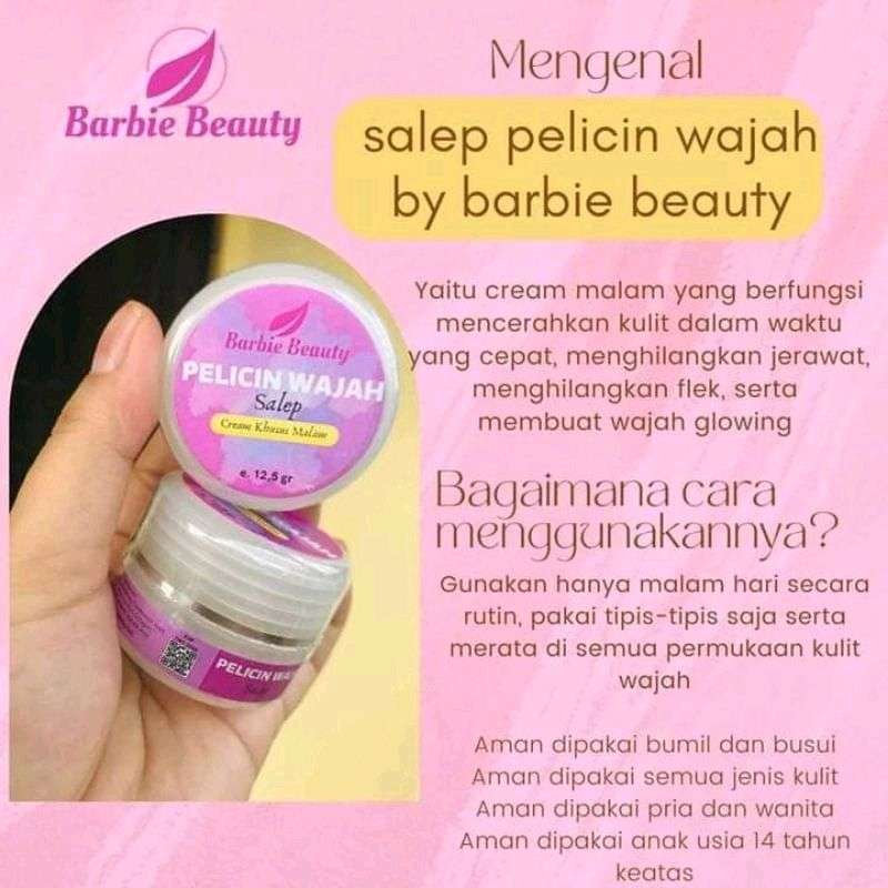 Jual Cream Pelicin Barbie Beauty Wajah Glowing Extra Di Seller Galeri Shamad Amplas Kota Medan Blibli