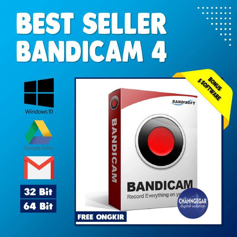 Jual Software Bandicam Perekam Layar Full Version Software Screen Recorder Komputer Laptop Dvd Online Desember 2020 Blibli