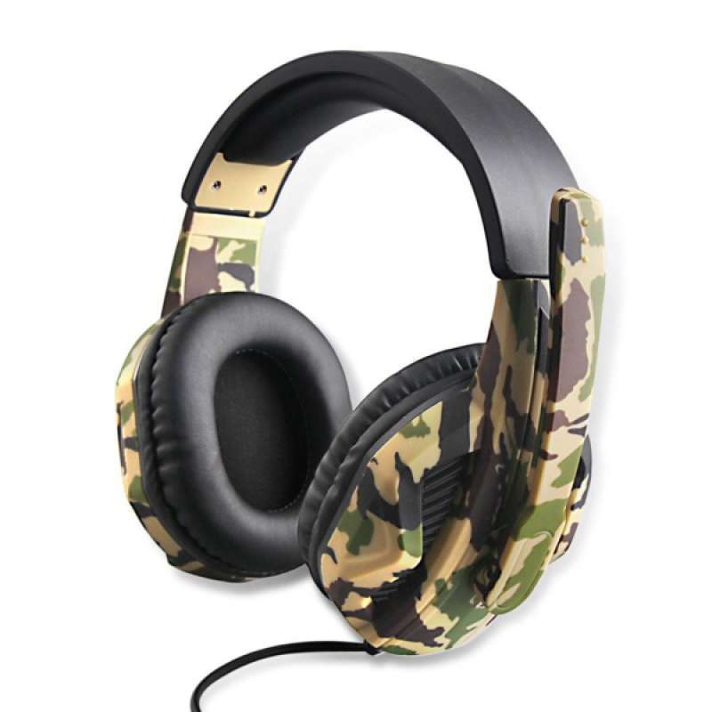 Promo Camouflage Gaming Headset Gamer 