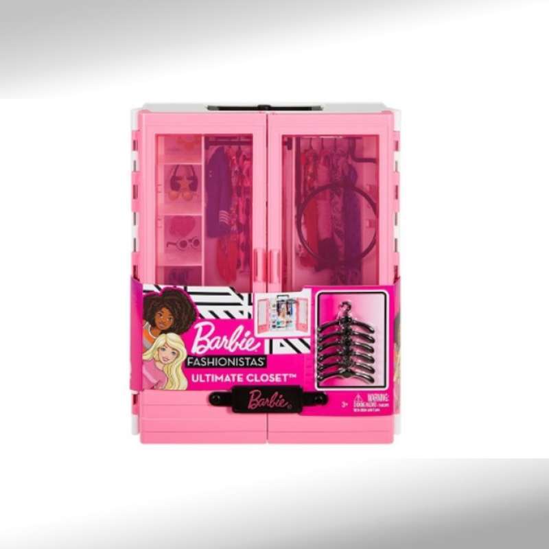 Barbie Fashionistas Ultimate Closet Lemari Barbie Accessories GBK11