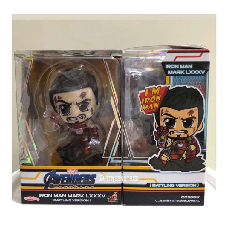 Avengers Endgame Cosbaby Iron Man Set Hot Toys Avengers: Endgame