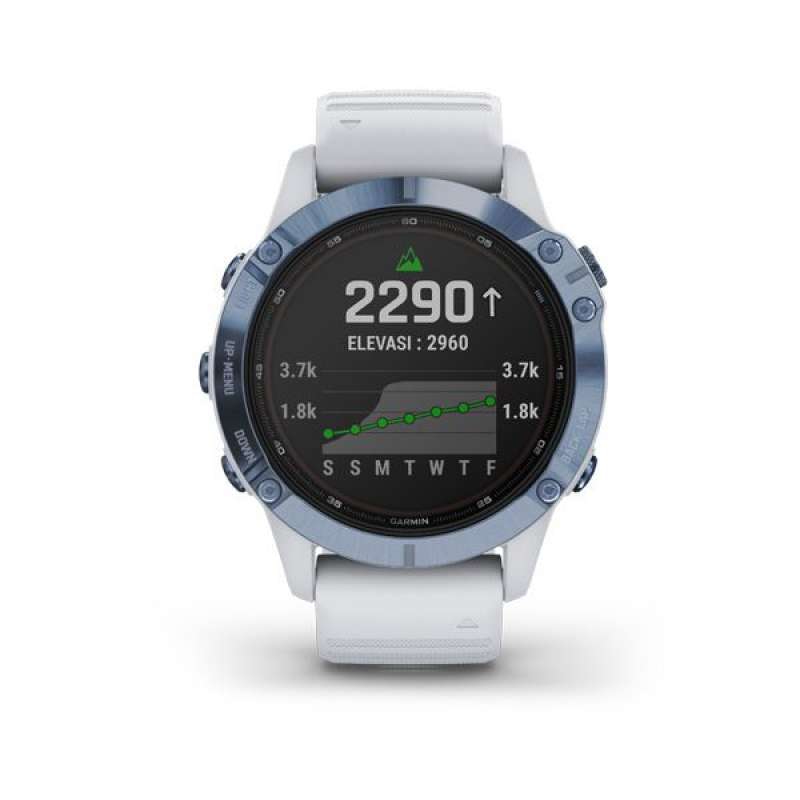 Jual Garmin Fenix 6 Pro Solar Cobalt Blue Online Desember 2020 Blibli
