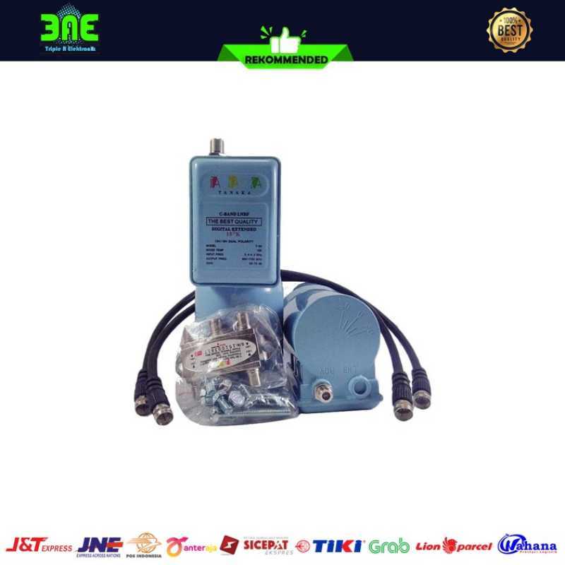 Jual Lnb C Band Tanaka T 80 Twin 2in1 2 Satelit 1 Receiver Online Januari 2021 Blibli