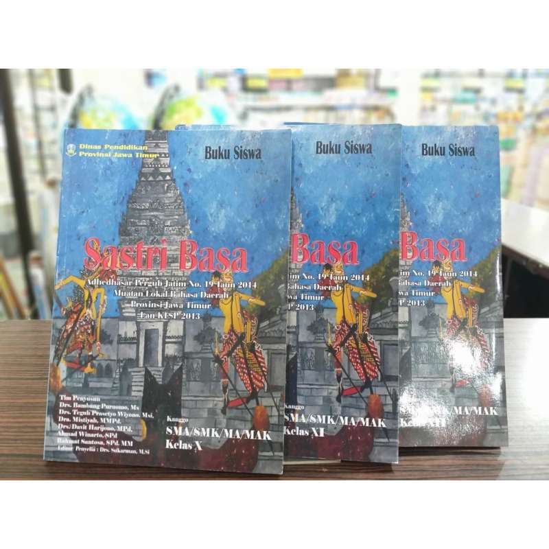 Jual Buku Sastri Basa Jawa Kelas 10 Sma Ma Bahasa Jawa Terbaru Juli 2021 Blibli