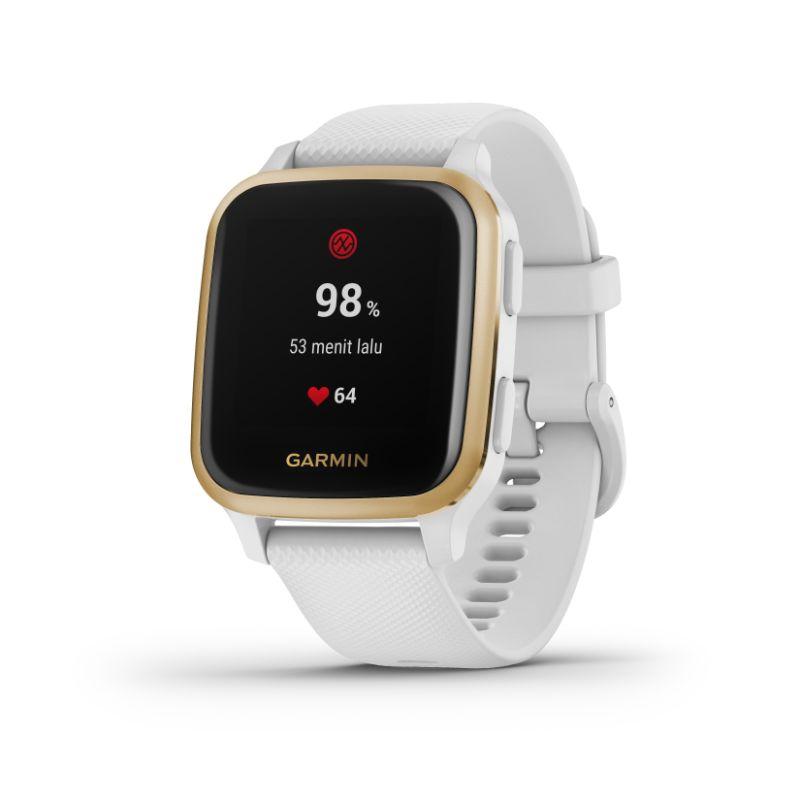 Jual Garmin Venu Sq Smartwatch White light Gold Di Seller Simple Watch Simple Watch Kota Medan Blibli