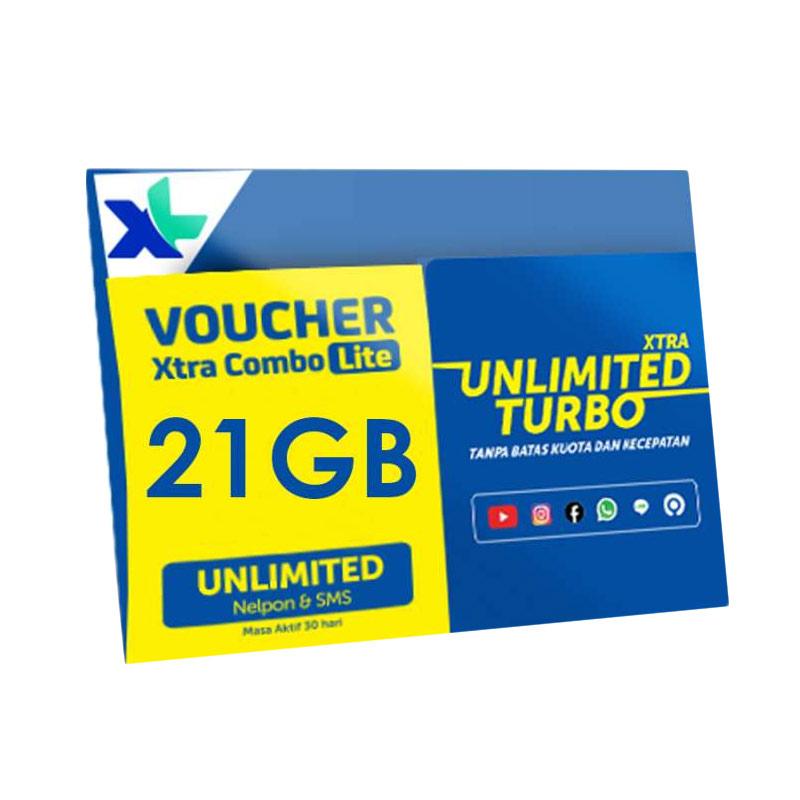 Jual Xl Axiata Xtra Combo Lite 21gb Kartu Perdana Lokal Data Online Mei 2021 Blibli