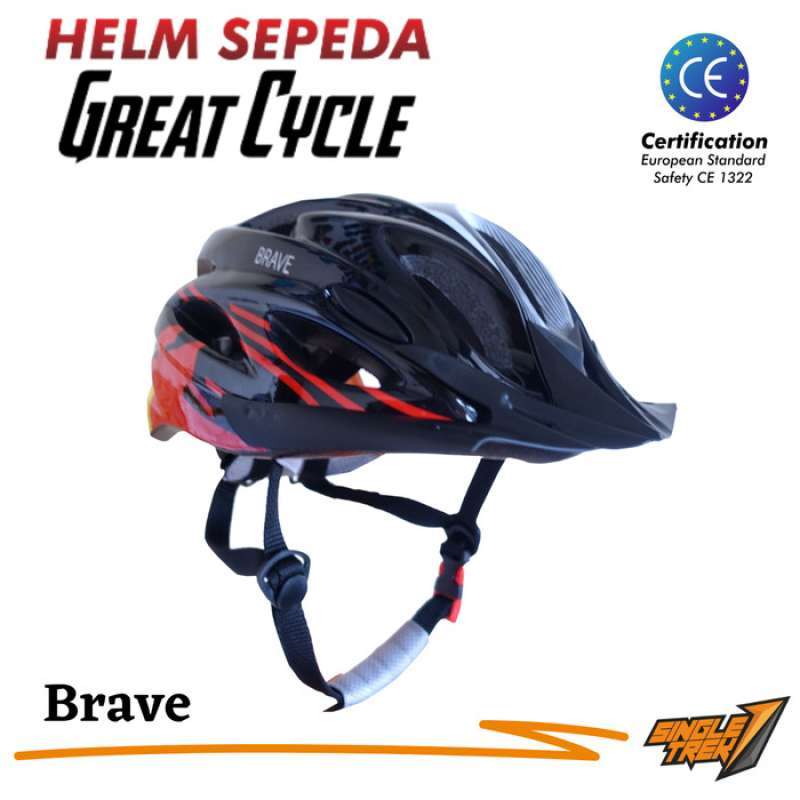 Helm hotsell sepeda branded