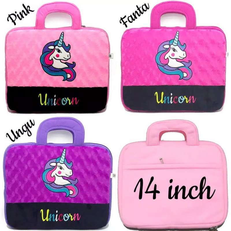 Jual Tas Laptop Bulu Note Book Notebook 14 In Inch Unicorn Online November 2020 Blibli Com