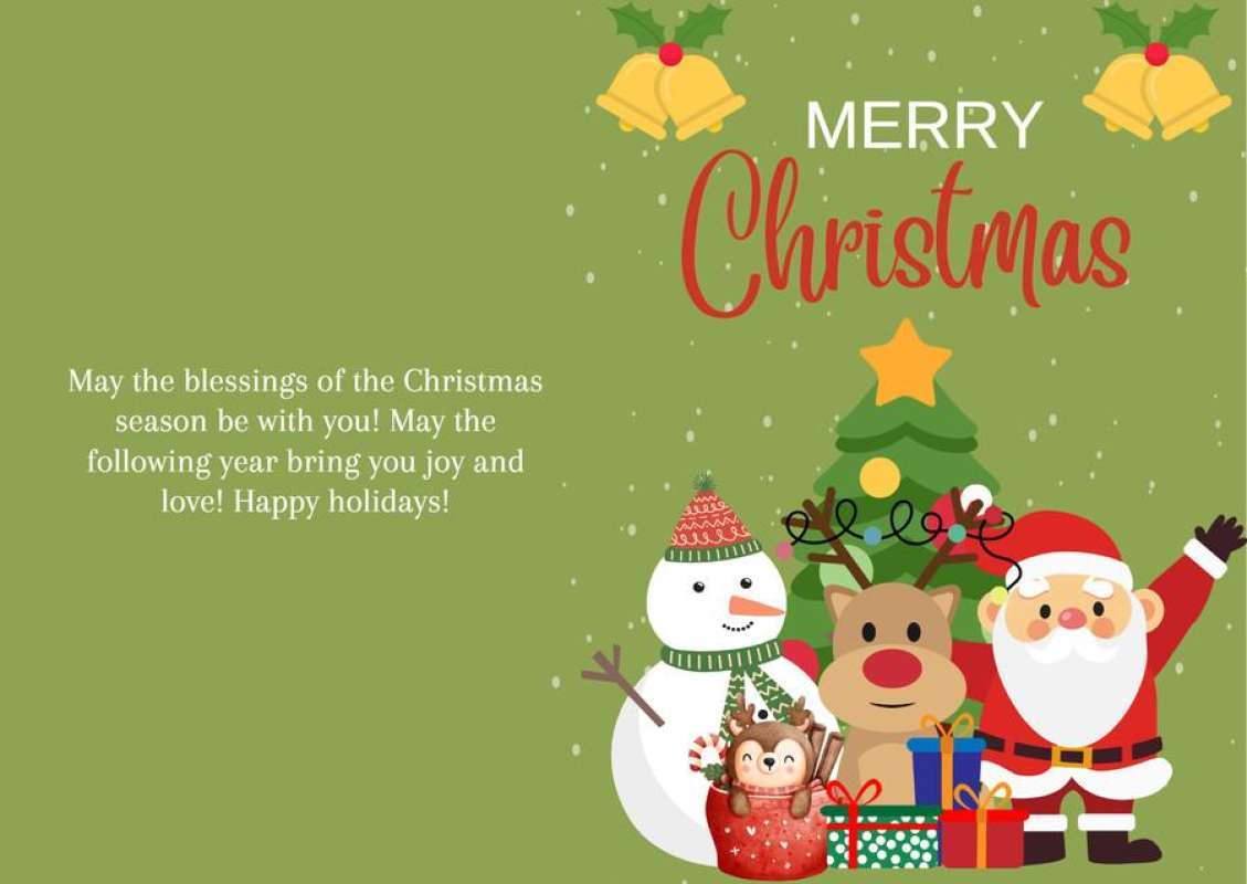 Ucapan shop merry christmas