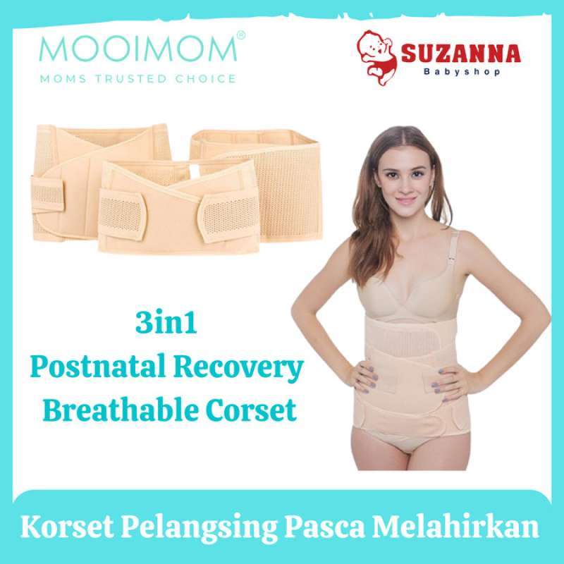 Promo Mooimom 3In1 Postnatal Recovery Breathable Corset C777F Korset  Pelangs - XL Diskon 16% di Seller Cutseals - Cengkareng Barat, Kota Jakarta  Barat