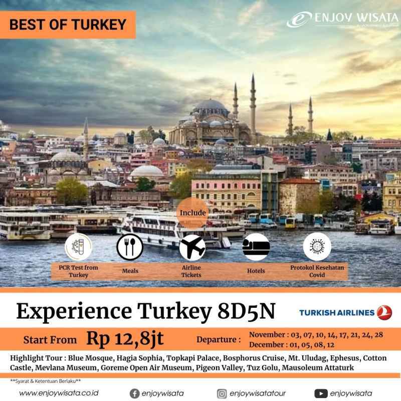 Jual Experience Turkey 8d5n Online November 2020 Blibli