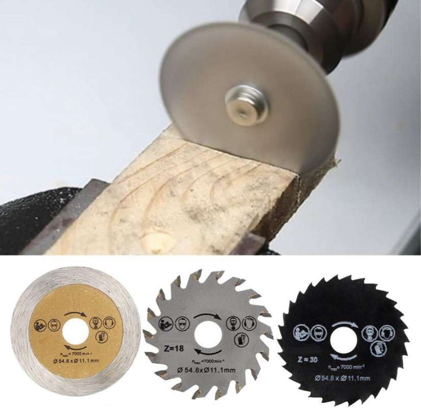 Jual Ikura Mini Cutting 3in1 As 6mm Circular Saw Blade Set 4pc