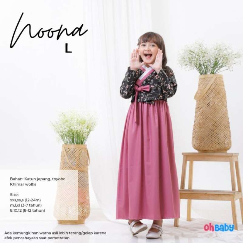 Promo 4 12 Th Gamis Anak Oh Baby Hanbok Noona L Xl Diskon 35 Di Seller Toko Kancil Serua Kota Depok Blibli