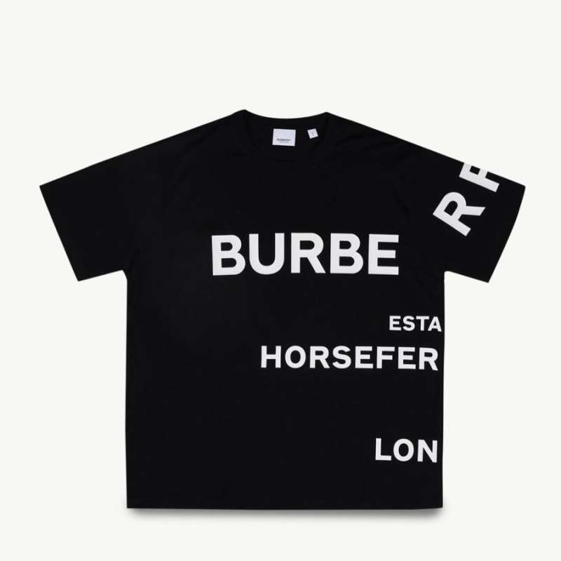 Jual Burberry Men Horseferry Print Cotton Oversized T shirt In Black Di Seller Brandluxid Official Store Kedung Baruk Kota Surabaya Blibli
