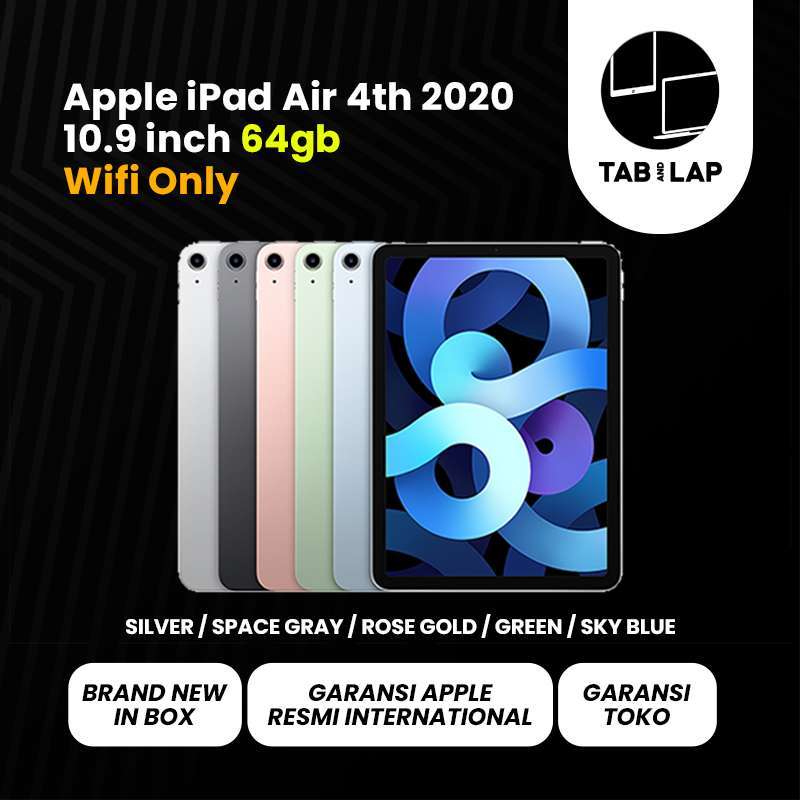 Jual Apple Ipad Air 4 2020 10 9 Inch 64gb Wifi Only Online Februari 2021 Blibli