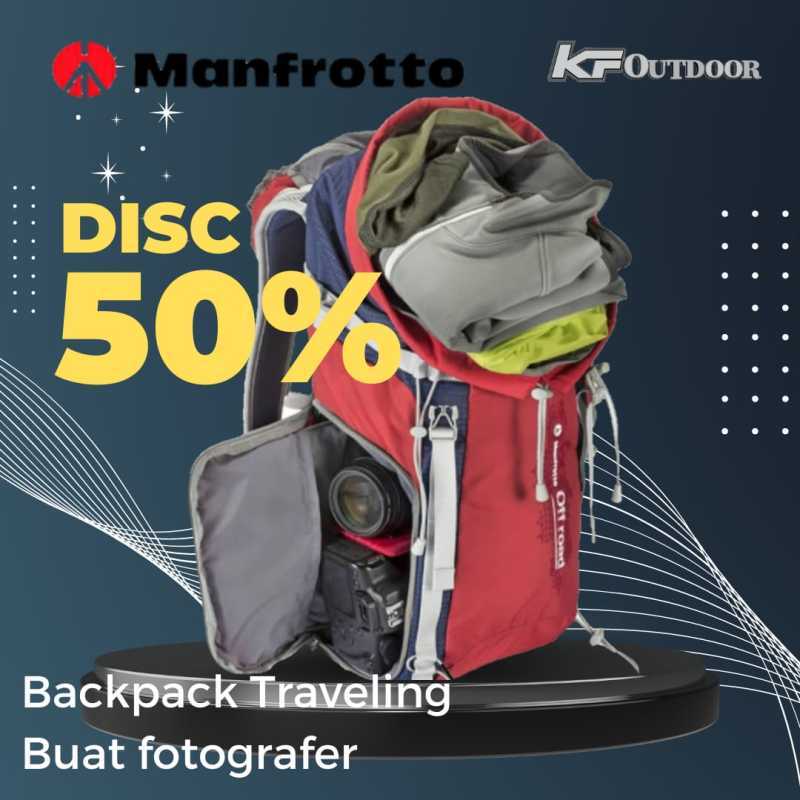 Jual Tas Manfrotto Hiker 20L Rose di Seller KF Outdoor Official