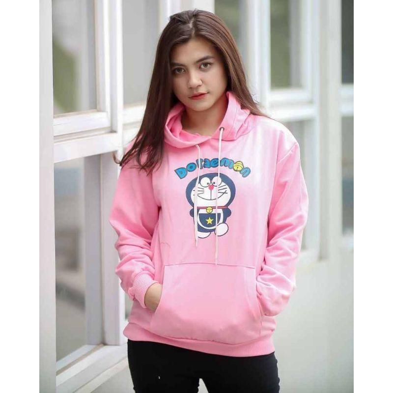 Jaket hoodie doraemon store