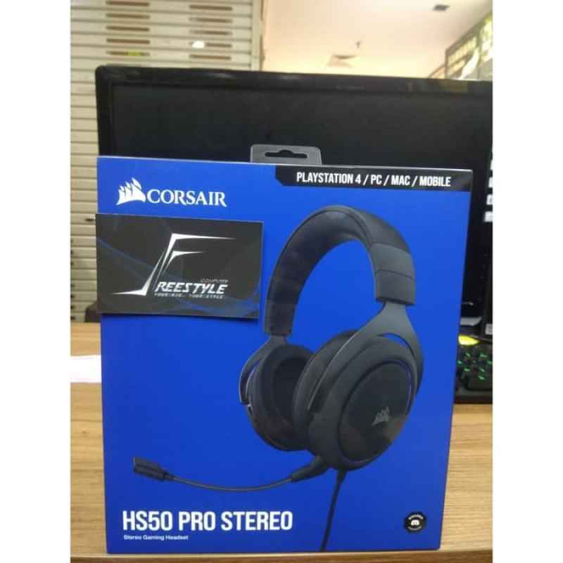Jual Corsair Hs50 Pro Stereo Gaming Headset Garansi Resmi 2 Tahun Online Desember 2020 Blibli