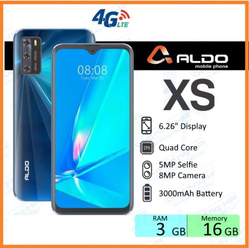 Jual Flash Sale Aldo Xs 3 16 Gb Garansi Resmi Hp Aldo Original Murah Mei 2021 Blibli