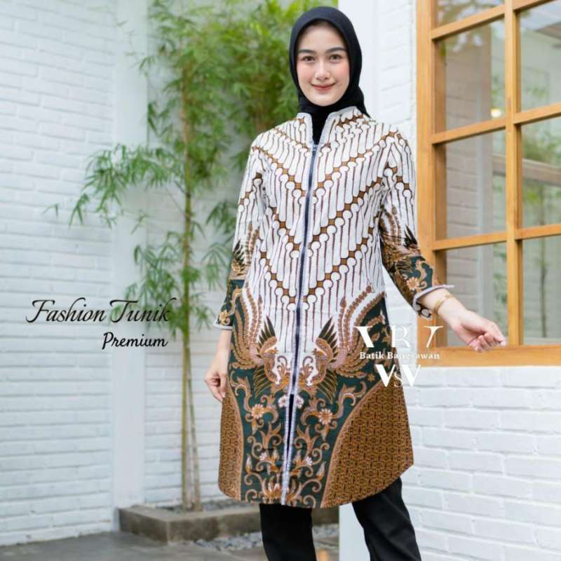 Tunic batik modern clearance