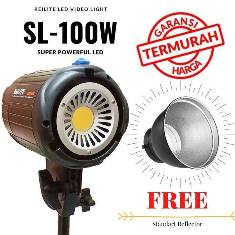 godox killer cob sl 100 w continuous video light led 100w inc reflector