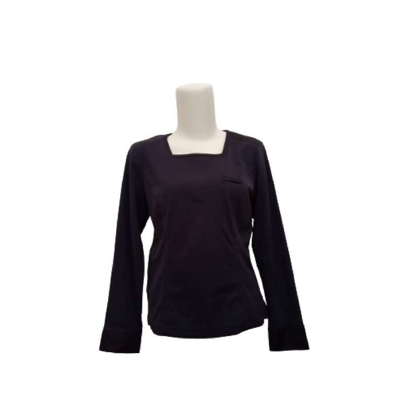 E032 Baju Hitam Polos Square Neck Wanita Terbaru Agustus 2021 Harga Murah Kualitas Terjamin Blibli