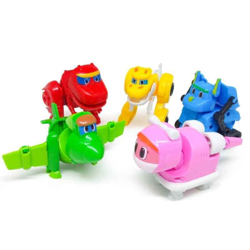 Jual Mainan Anak Transformers Dino Gogo Dino Isi 5pcs 109 Online April 2021 Blibli