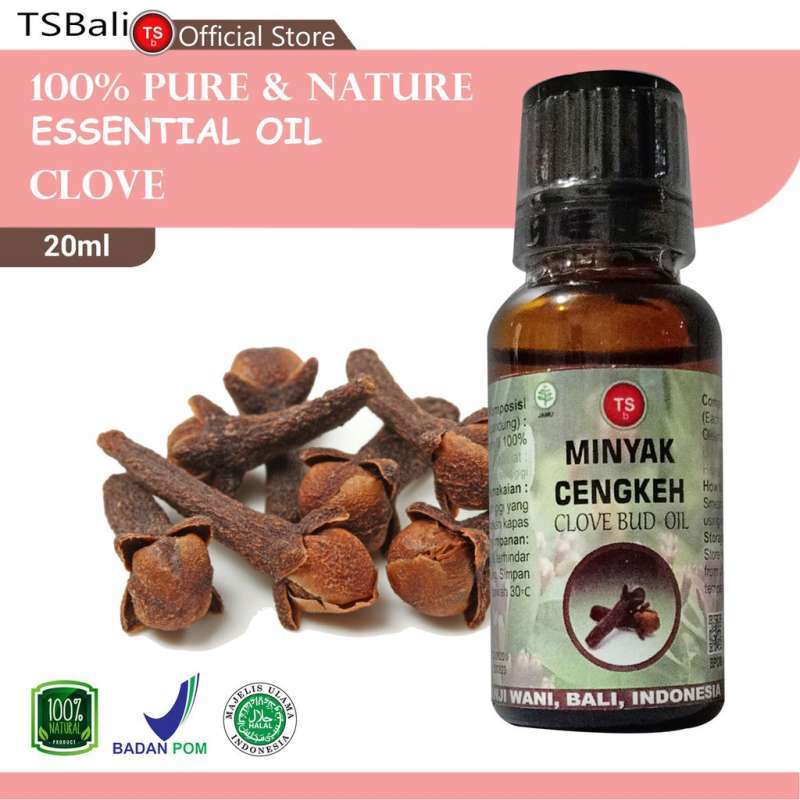 Jual Minyak Cengkeh Clove Oil Tsbali Essential Oil 100 Murni 20ml Murah Mei 2021 
