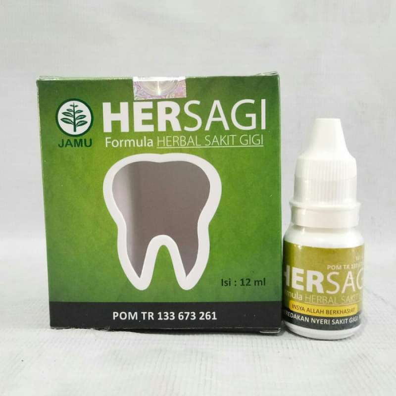 Jual Hersagi Herbal Sakit Gigi Berlubang Gusi Bengkak Obat Sakit Gigi Terbaru Juli 2021 
