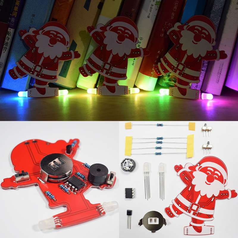 Jual Bluelans Usb Gradient Color Light Kit With Music Santa Claus Pendant For Xmas Tree Decor Online Desember 2020 Blibli