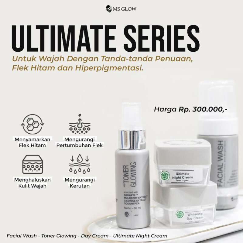 harga ms glow anti aging