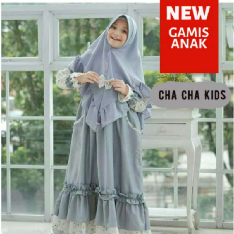 Jual Nanda Fashion Shop Gamis Anak Usia 8 11 Tahun Baju Gamis Muslim Anak Peremuan Chacha Kids Murah Mei 2021 Blibli