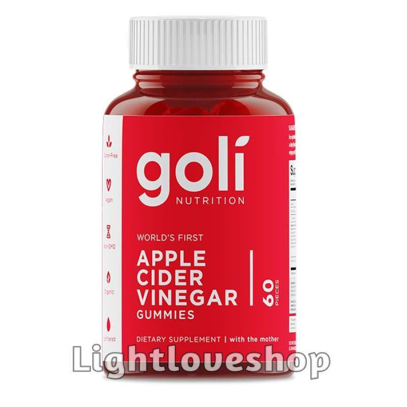 Goli ACV Apple Cider Vinegar Gummy Cuka Apel Original Ori USA asli