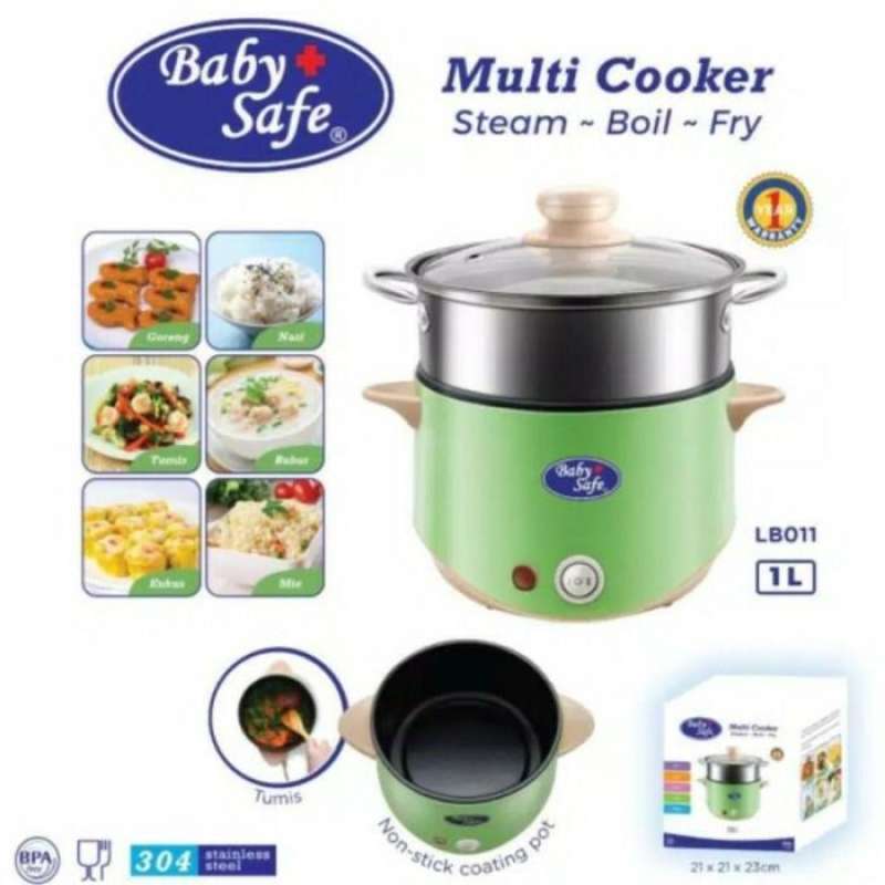 Jual Lb011 Baby Safe Multi Cooker Hot Pot Steamer Slow Cooker Babysafe Murah Mei 2021 Blibli Jual Lb011 Baby Safe Multi Cooker Hot Pot Steamer Slow Cooker Babysafe Murah Mei 2021 Blibli
