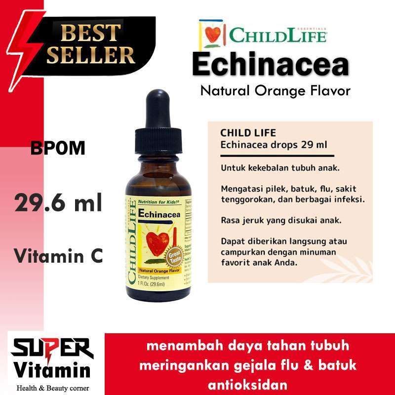 Jual Childlife Echinacea Food Supplement 1 Fl Oz 29 6 Ml Terbaru Juni 2021 Blibli