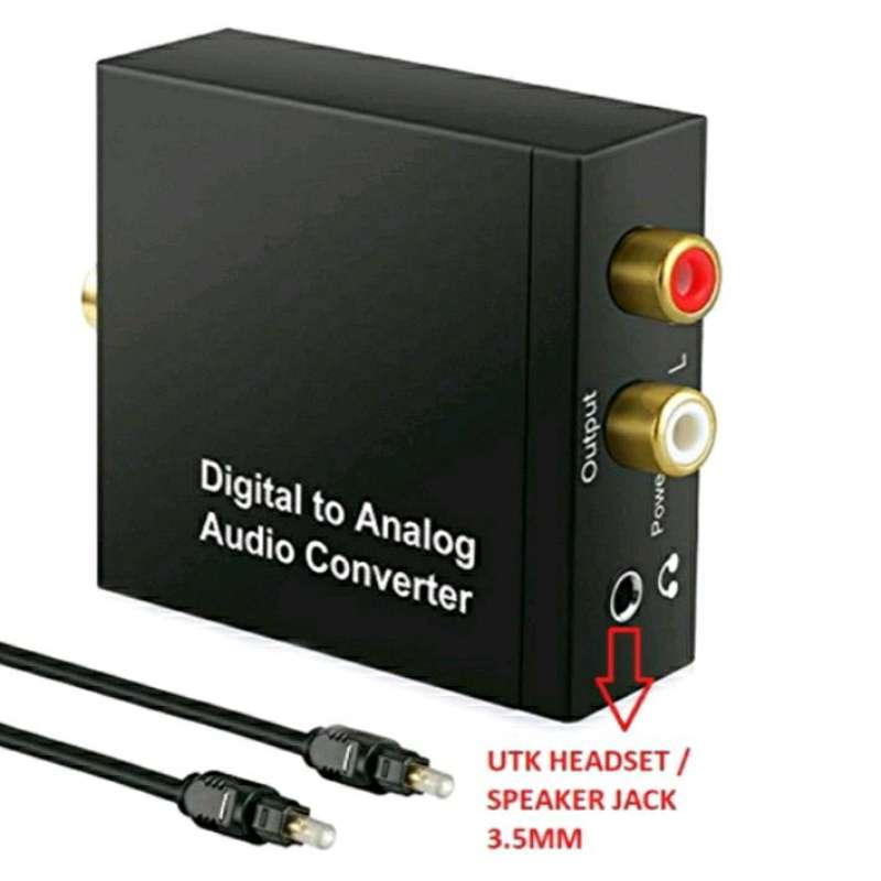 ANALOG + AUDIO 3.5MM ( COAXIAL TO RCA 