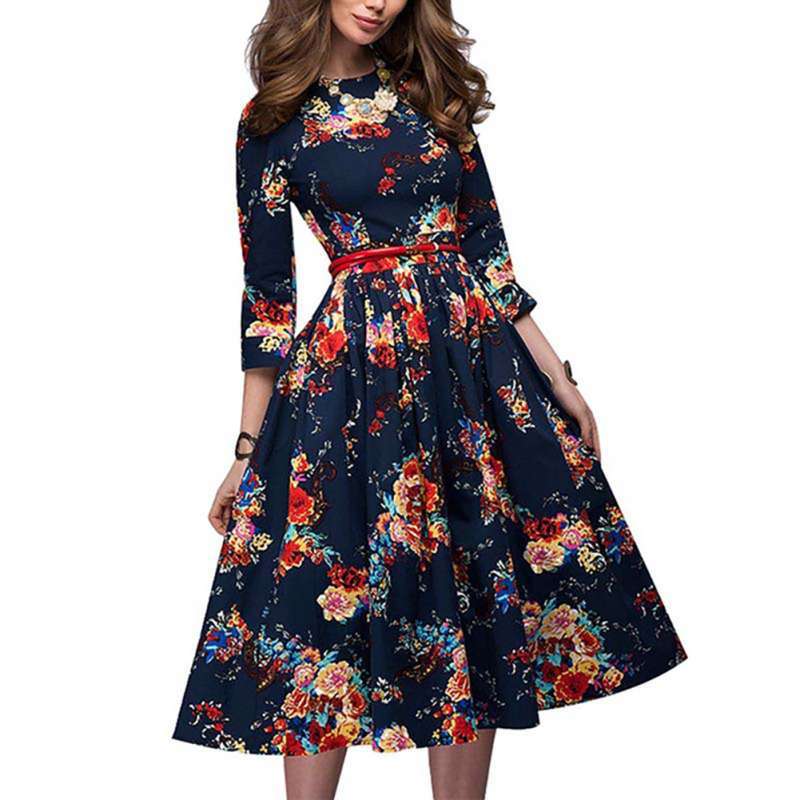floral print dress design