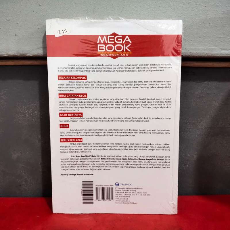 Jual Buku Obral Super Murah Buku Mega Book Ips Kelas X Online Februari 2021 Blibli