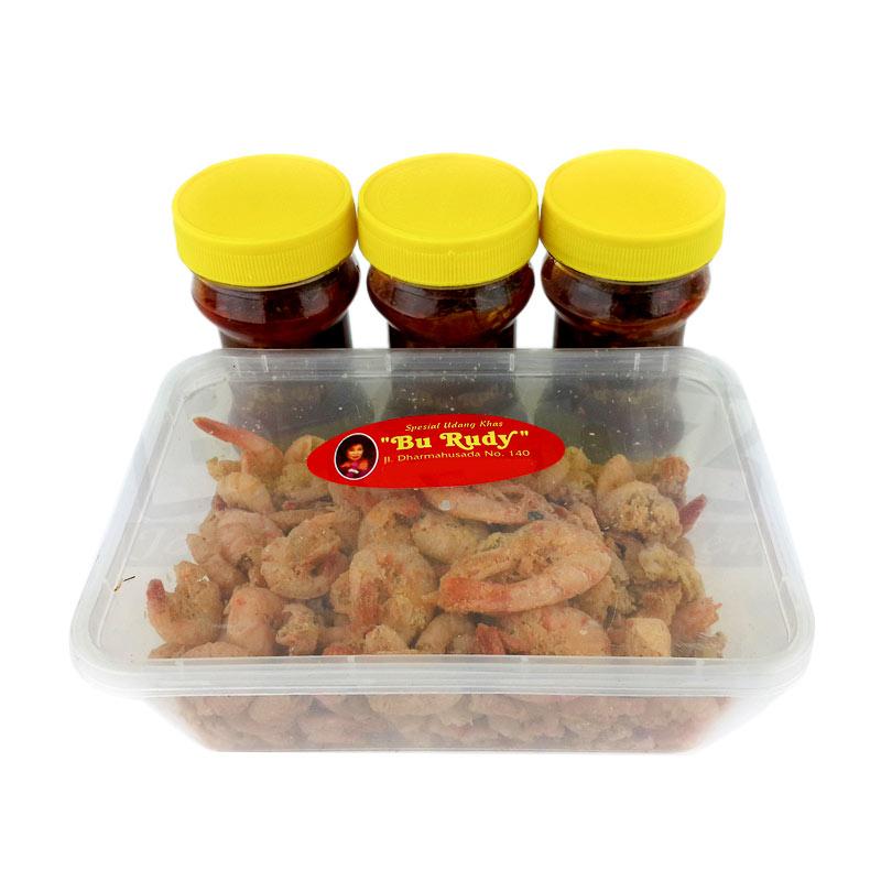 Jual Bu Rudy Paket Udang Crispy Besar Sambal Bawang Terbaru Juni 2021 Blibli