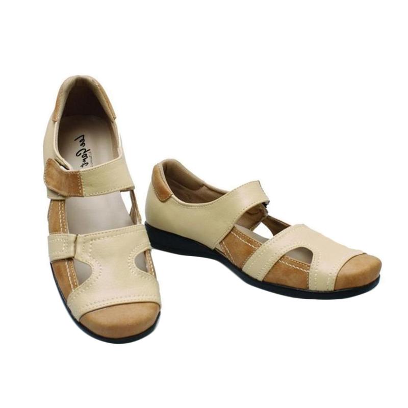 Basama Soga Flat Shoes 919 Sepatu Wanita - Coklat