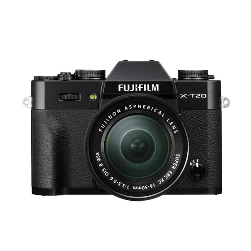 Fujifilm XT20 Kit 16-50mm Kamera Mirrorless - Black