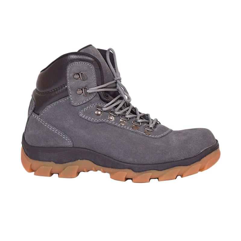 Azcost Hiker Safety Sepatu Boots Pria - Gray