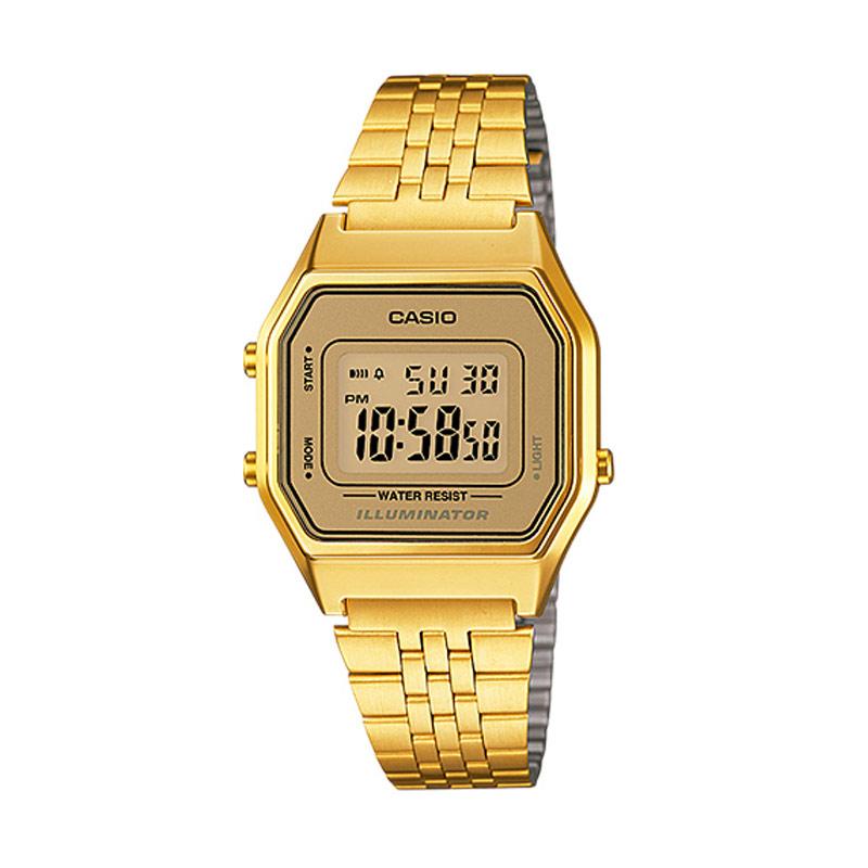 Harga Casio Digital A169wga Jam Tangan Wanita Stainless Steel Gold Pricenia Com