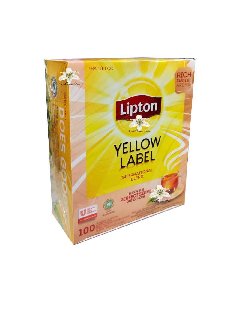 Jual Lipton Yellow Label Tea [Box 100pcs x 2gr] di Seller ...