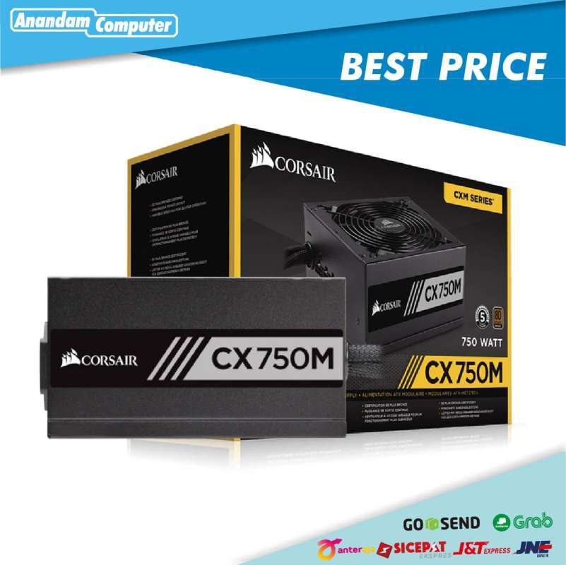 Corsair CX750M Daftar Harga Psu Corsair Cx750m 🔥 Original