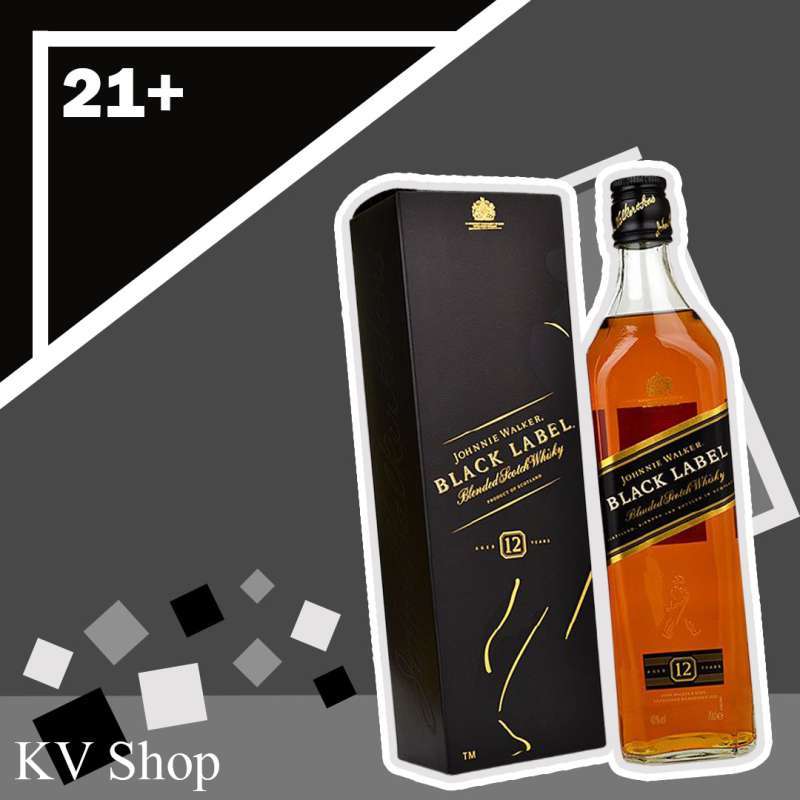 Promo Johnnie Walker Black Label Blended Scotch Whisky ...