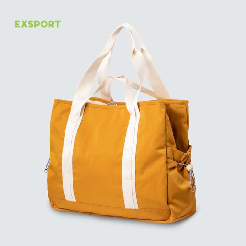 Jual Tas Jinjing Exsport Go Getter Tote Bag Cokelat di Seller