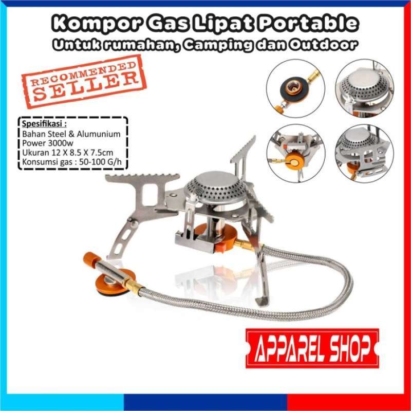 Jual Kompor Gas Lipat Portabel Camping 